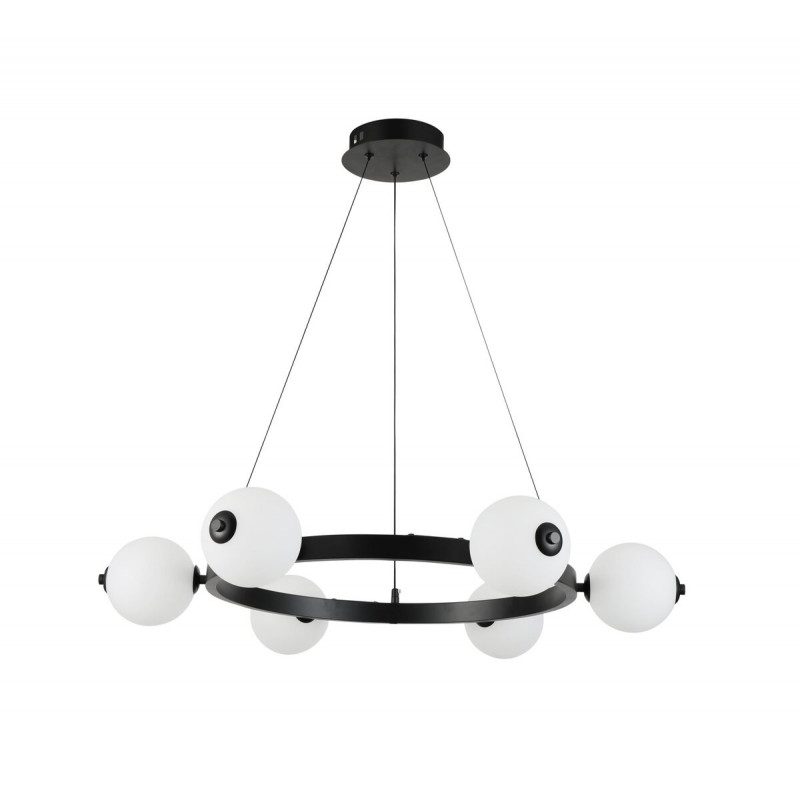 Підвісна LED-люстра G 2916/6 120W Чорний