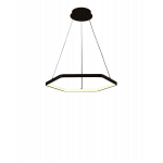 Люстра підвісна світлодіодна Sirius LCD3024 BK чорна