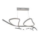 Люстра підвісна світлодіодна пелюстки біла Sirius 2901-4P (64W)