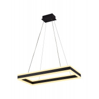 Стельова світлодіодна люстра QQD3093 (Чорний)