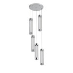 Підвісний світлодіодний світильник G 2664/5P 40W Хром