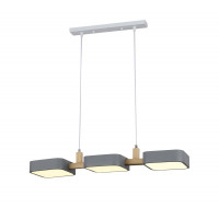 Світлодіодна люстра G 98102/3 GRAY 72W