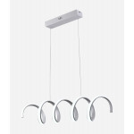 Люстра підвісна світлодіодна Sirius LCD3055 WT біла