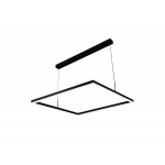 Стельова світлодіодна люстра QQD3063 (Чорний)