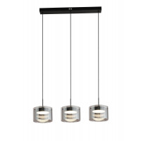 Підвісний світлодіодний світильник G 2922/3L 42W Димчасто-чорний