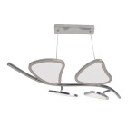 Люстра підвісна світлодіодна пелюстки біла Sirius 2901-4P (64W)