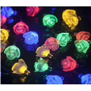 Садова гірлянда на сонячній батареї Sirius SL2885M-2RS20 роза