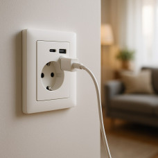 Розетка с USB в стене: зачем нужна и как выбрать