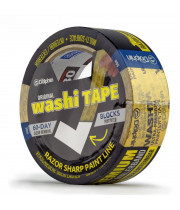 Лента малярная Blue Dolphin WASHI-XF7 Ultra Premium жёлтая 38 мм × 50 м