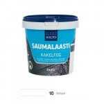 Фуга Kiilto Saumalaasti 10 білий 1 кг