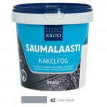 Фуга Kiilto Saumalaasti 42 синьо-сірий 3 кг