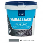 Фуга Kiilto Saumalaasti 48 графітно-сірий 3 кг