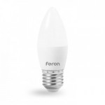 Светодиодная лампа Feron LB-907 7W E27 4000K свеча