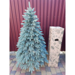 Искусственная литая елка «Швейцарская» 2.5 м голубой