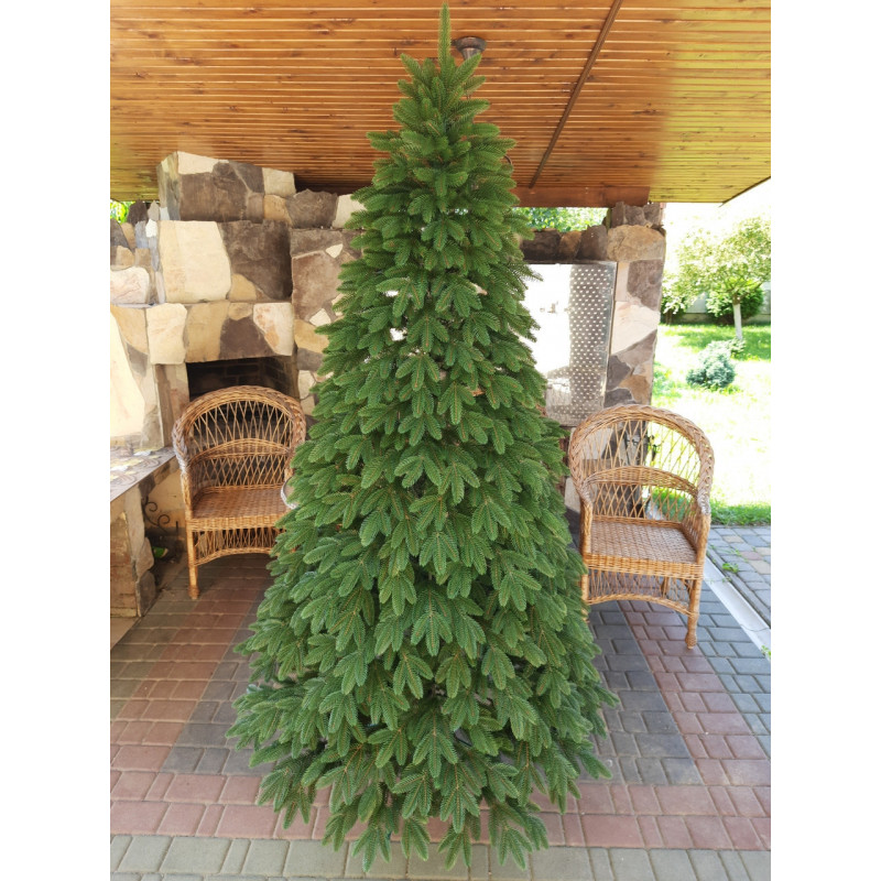 Искусственная литая елка «Швейцарская» 2.5 м зеленая