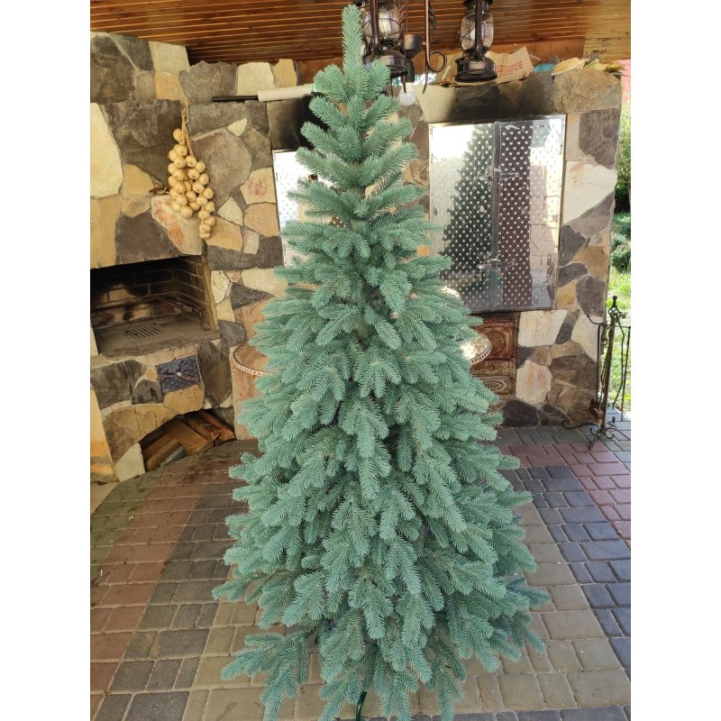 Искусственная литая елка «Швейцарская» 2.1 м зеленая