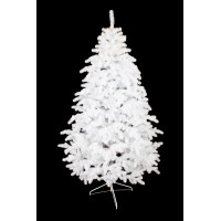 Искусственная литая елка Ковалевская белая