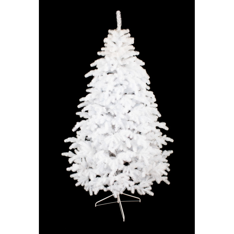 Искусственная литая елка Ковалевская белая 1.5 м 1.8 м 2.5 м 2.1 м 2.3 м