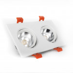 LED світильник Білий подвійний   5Wx2 кут повороту   45° 4100К