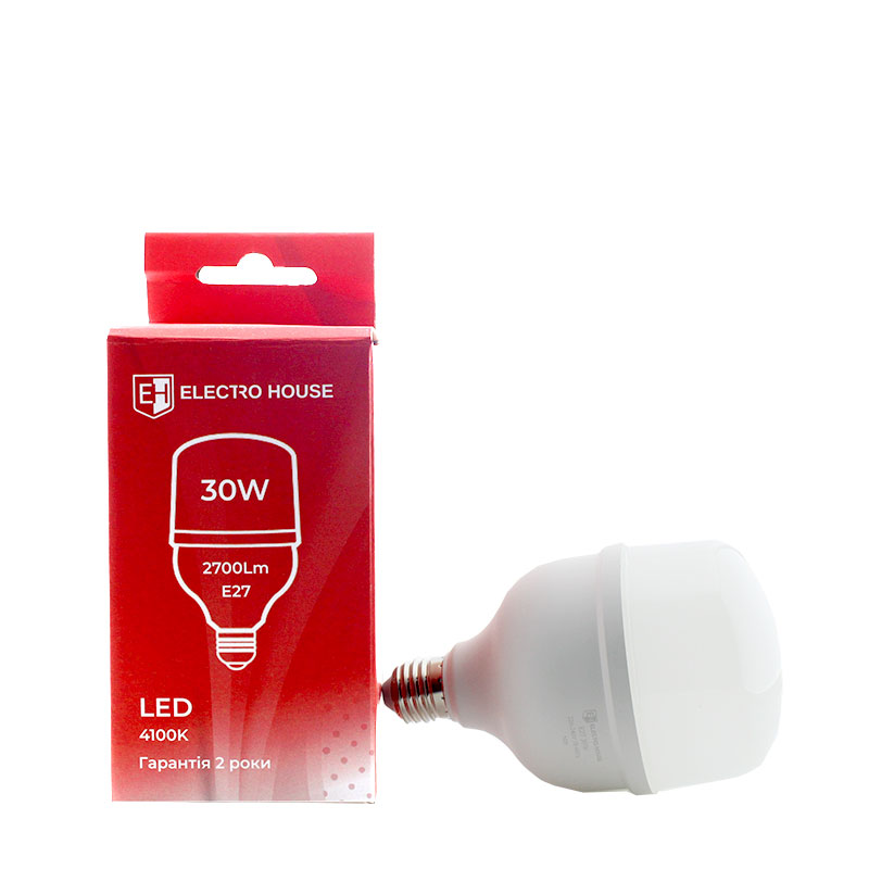 LED лампа Т100  E27  30 Вт  4100К