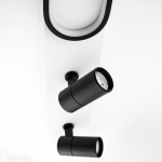 Светильник светодиодный Esllse с пультом EDINBURGH 70+4W 2LR APP 1000x160мм Чёрно-белый