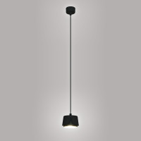 Світильник підвісний TELA R 100x1000 мм Чорно-білий для лампи GX53