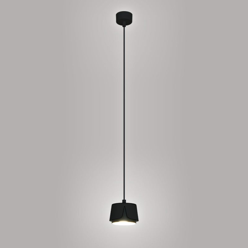 Світильник підвісний TELA R 100x1000 мм Чорно-білий для лампи GX53