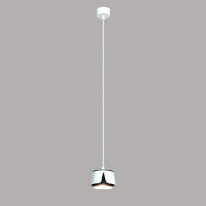 Світильник підвісний TELA R 100x1000 мм Біло-чорний для лампи GX53