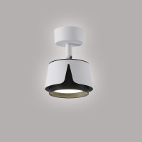 Світильник TELA R DL 100x135 мм Біло-чорний для лампи GX53