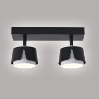 Світильник TELA 2R DL 270x100x135 мм Чорно-білий для лампи GX53