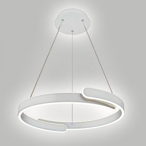 Смарт люстра керована світлодіодна підвісна HIPPO 90 Вт 500x1200 мм Білий