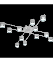 Люстра ESLLSE GELA 12R 1020x1020x140 мм Белая на 12 ламп GX53 на кухню, для спальни, для гостиной