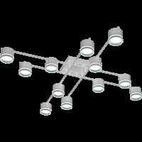 Люстра ESLLSE GELA 12R 1020x1020x140 мм Белая на 12 ламп GX53 на кухню, для спальни, для гостиной