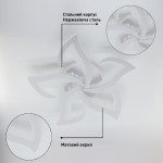 Люстра светодиодная с пультом ESLLSE ELLA RGB 42+10 Вт 5F 600x95 мм Белая