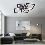 Управляемая светодиодная люстра ESLLSE OVAL RGB 110 Bт 5S 550x520x75 мм Белая