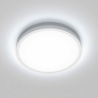 Накладний світлодіодний світильник ESLLSE OKO 54 Вт R 400×25 мм Біла