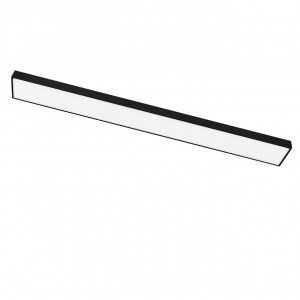 Підвісний світлодіодний світильник ESLLSE SOLO 100 Вт  1180x150x41 мм Чорний