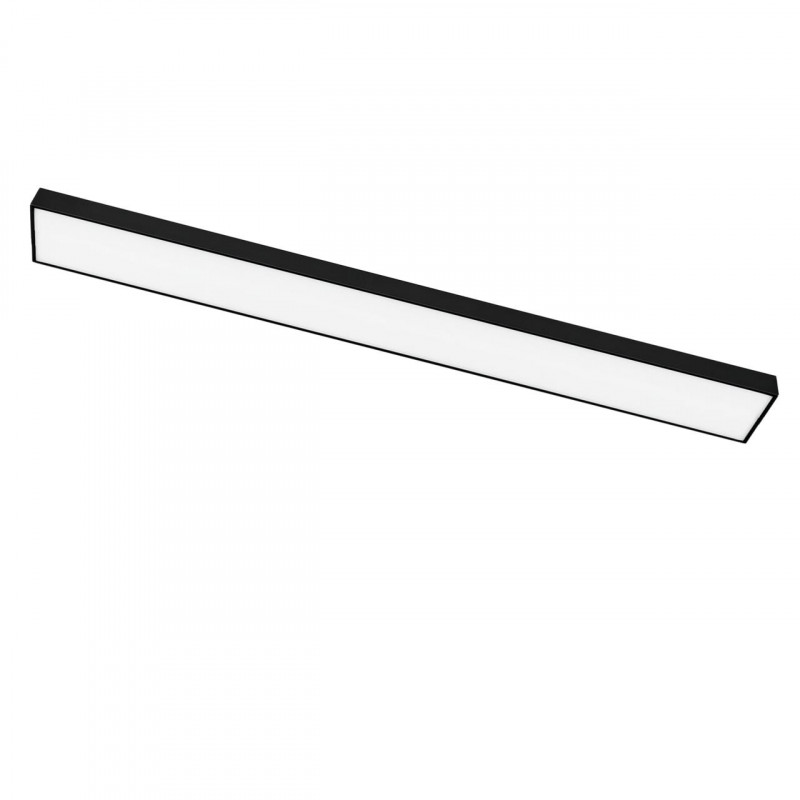 Підвісний світлодіодний світильник ESLLSE SOLO 60 Вт  1180x70x41 мм Чорний