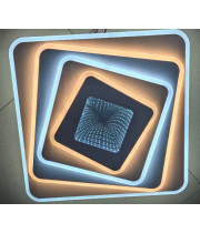 Управляемая светодиодная люстра ESLLSE  ASTROLIA 110 Вт S 420x420x70  мм Белая с пультом