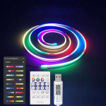 Гнучкий світлодіодний світильник ESLLSE  DYVOSVIT  10 Вт L 16x6x5000 мм RGB