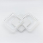 Світлодіодна люстра  ESLLSE MOKA 3S 60 Вт 550x310x72 мм Біла