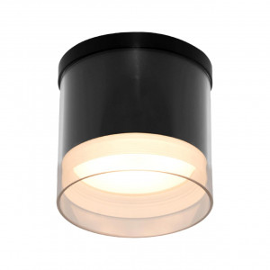 Спотовий світильник ESLLSE YASNIST R 90x85 мм Чорний для лампи GX53