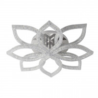 Керована світлодіодна  люстра PELUSTKA ICE  100 Вт 8R745x120мм Біла