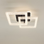 Керована світлодіодна  люстра RADIST ICE 40 Вт 3S 345x480x120 мм Чорна