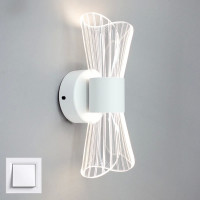 Настінний світлодіодний світильник бра Esllse DIO 12Вт 215х100х85мм Біла