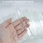 Люстра ESLLSE ROSYNKA 5R 620x310 мм на 10 ламп E27 Чорна