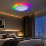 Светильник управляемый светодиодный ESLLSE RAIDUHA RGB R 40 Вт 300x45 мм Белый