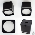 Спотовый светильник GELA S 90x90x100 мм для лампы GX53