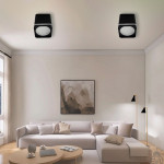 Спотовый светильник GELA S 90x90x100 мм для лампы GX53