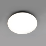 Управляемый светодиодный светильник MOON 50W R-ON/OFF-380×65-WHITE/SILVER-220-lP40